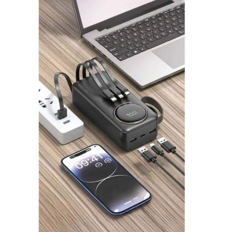 Take more power pulse power bank 30000mAh 22.5w with 2 USB-a and 1 Type-C ports quick charge-null
