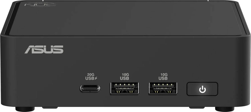 Asus nuc 15 pro slim kit rnuc15crkv700002 barebone Intel Core ultra 7 265h vpro arc 140t Wi-Fi 7 thunderbolt 4 no ram no SSD no os black-null