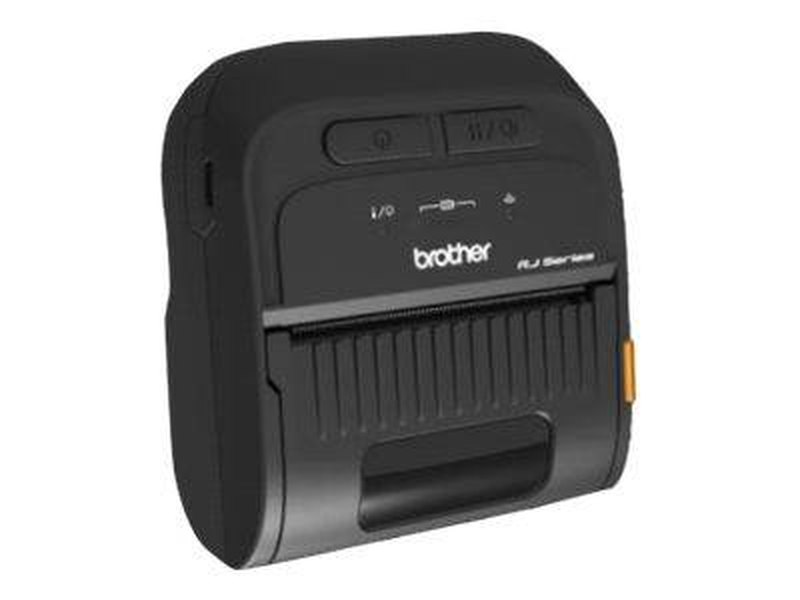 Brother ruggedjet rj-3035b mobile receipt printer 80mm direct thermal 203dpi bluetooth 5.0 USB 2.0 nfc ip54 mfi black-null