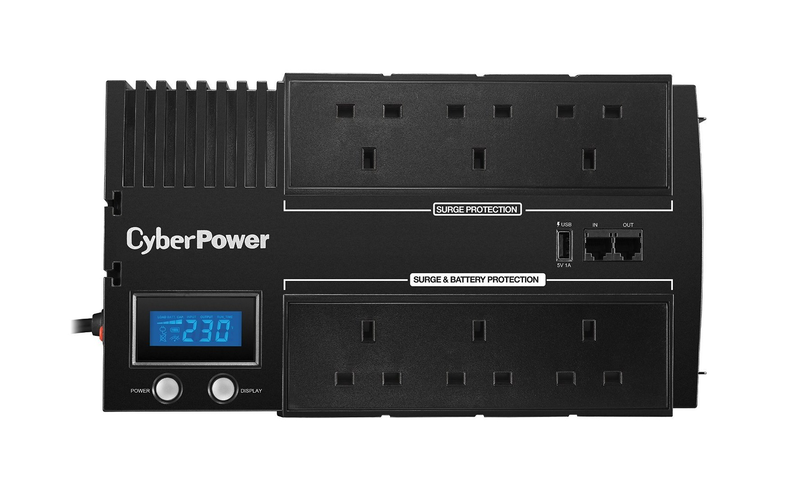 Cyberpower br700 700va/420w brick line interactive ups lcd, , medium-null