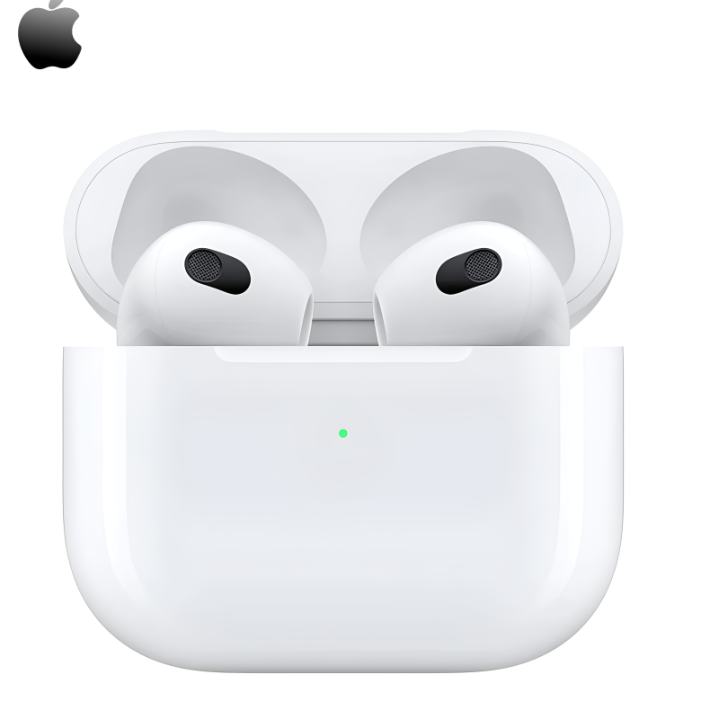 Product image: Apple AirPods (3rd Generation) with lightning charging case, , medium-null
