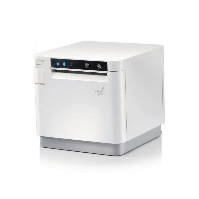 Star mc-print3 mcp31cbi modular receipt printer 80mm direct thermal 203dpi 400mm/s bluetooth lan USB-c pd 20w peripheral hub cloudprnt white-null