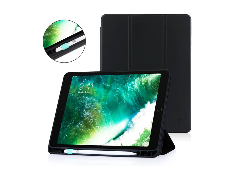 Deqster  flip cover for tablet  black / for apple 10.9-inch ipad (10th Generation); ipad (a16), , medium-null