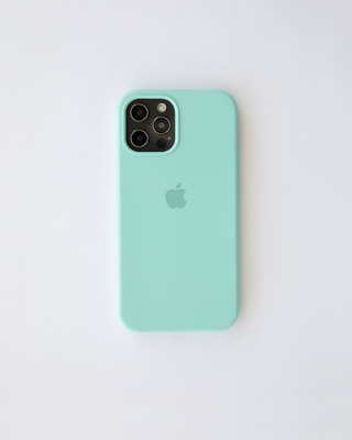 I-phone silicone case light turquoise 11 pro max