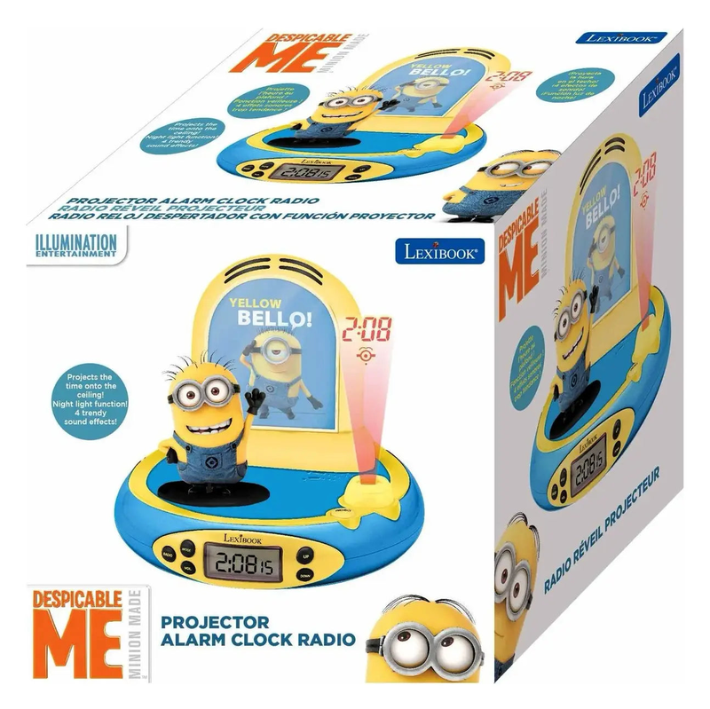 Product image: Lexibook "despicable me minions" clock radio-null