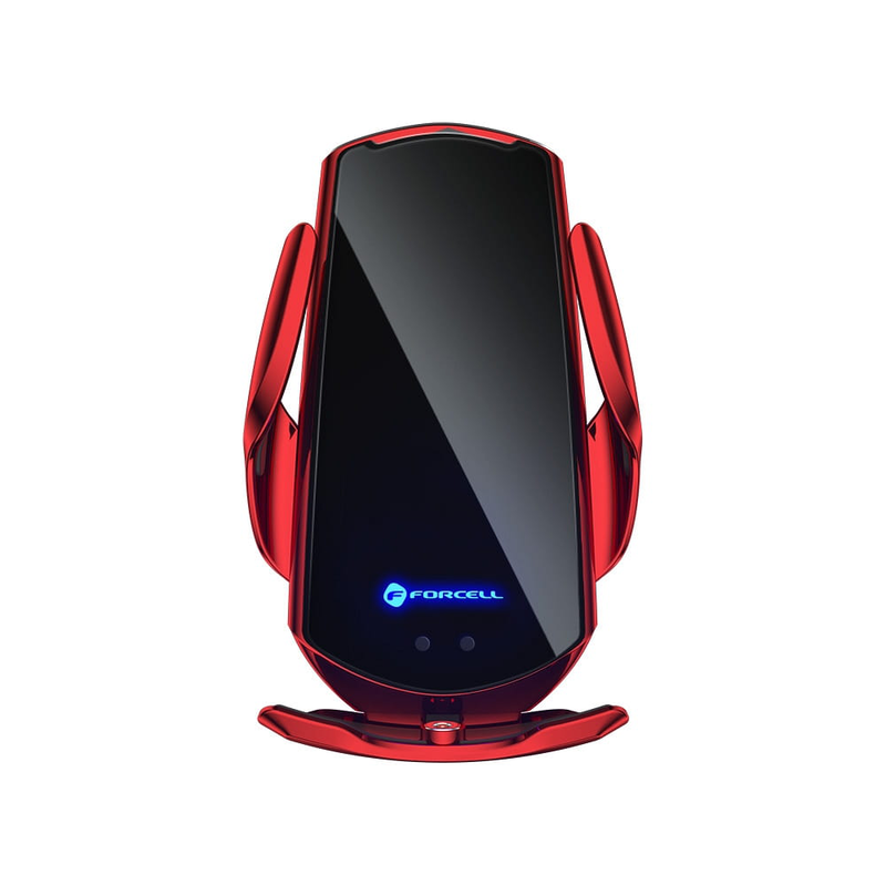 Car holder forcell qi 15w wireless charging with automatic + magnetic adaptation, , medium-null