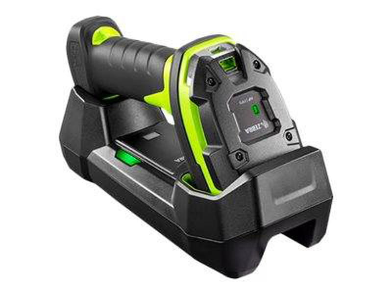 Zebra ds3678-sr ultra-rugged cordless 2d barcode scanner USB kit bluetooth charging cradle fips industrial green-null
