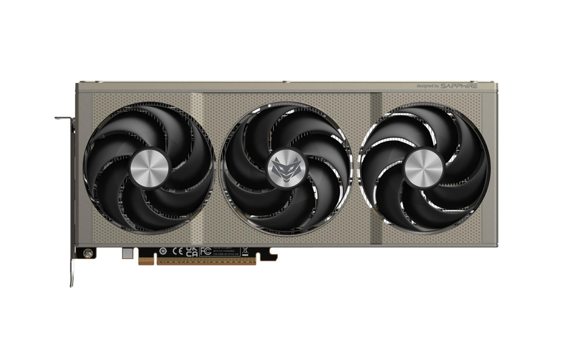 Sapphire nitro+ radeon rx 9060 xt / graphics card / radeon rx 9060 xt / 16GB gddr6 / pcie 5.0 x16 / displayport, 2 x HDMI, , medium-null