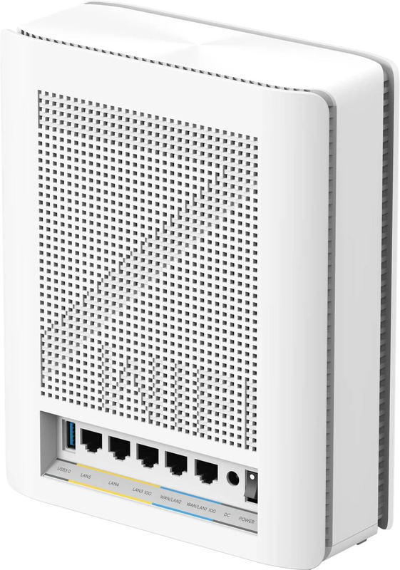 Asus zenWi-Fi bq16 be25000 quad-band Wi-Fi 7 mesh system 3-pack dual 10g ports mlo aimesh smart home master white-null
