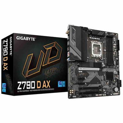 Z790 d ax motherboard ddr5 atx lga1700 (gen12) gigabyte, , medium
