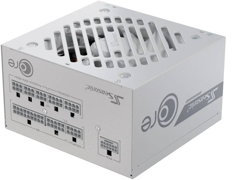 Seasonic core gx-850 850w atx 3.1 psu 80+ gold cybenetics platinum fully modular pcie 5.1 12v-2x6 white-null