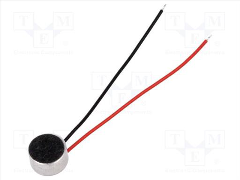 Microphone body dim: &oslash;6x3.5mm 2.2k&omega; 0.5ma, , medium-null