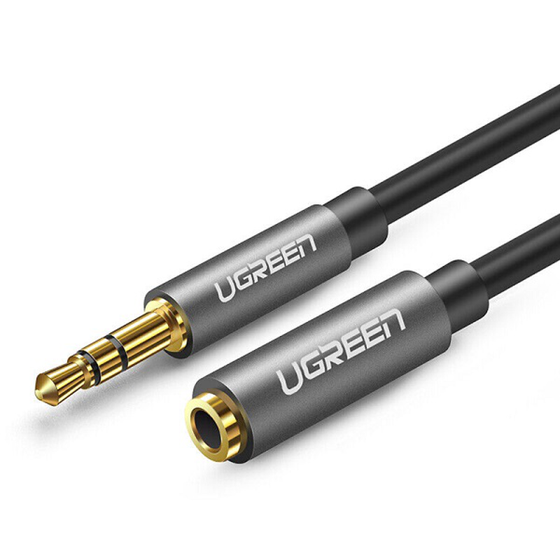 Ugreen av190 aux jack audio extender 3.5 mm 3m black, , medium image number null