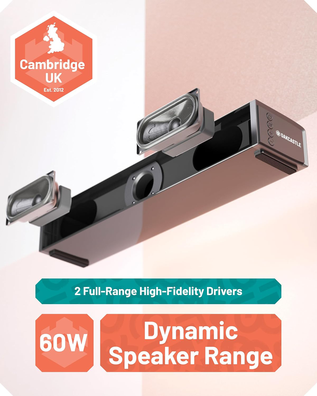 Majority soundbar sb40 60w bt/HDMI/rc (oakcastle), , medium-null