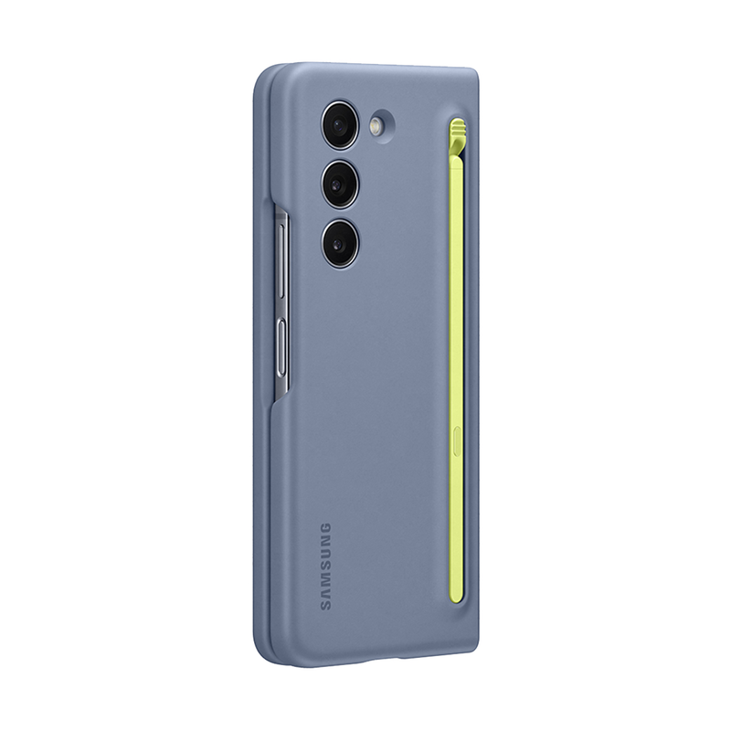 Galaxy z fold5 slim s pen case blue image number null