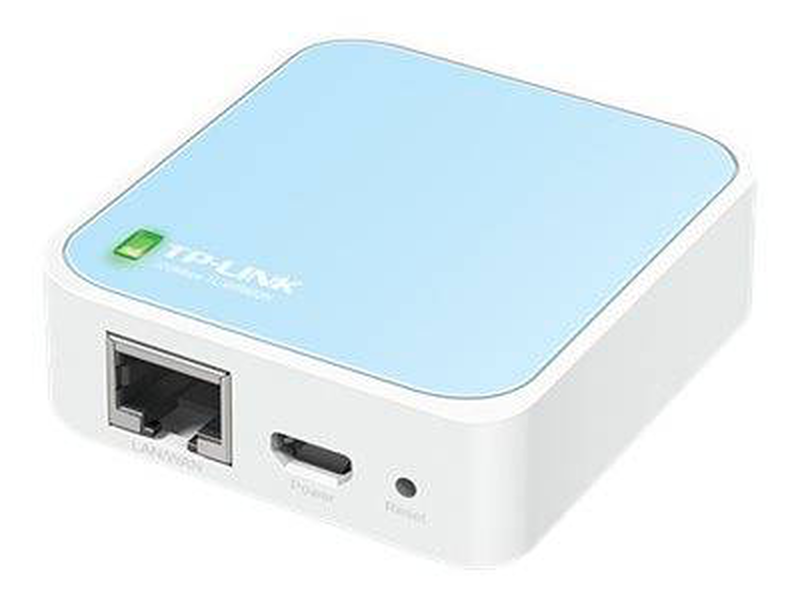 Tp-link tl-wr802n n300 wireless nano travel router USB powered portable Wi-Fi hotspot black-null