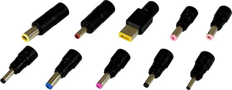 Lc-power lc-nb-pro-45 45w universal notebook charger 18.5-20v with 10 barrel tips black-null