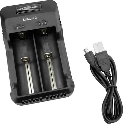 Ansmann lithium 2 charger - no batteries included