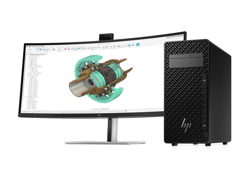 Hp z2 tower g1i a40mfet#abd tower workstation Intel Core ultra 9 285k 64GB ddr5 2TB SSD intel graphics windows 11 pro black-null