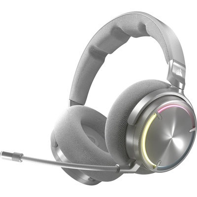 Corsair virtuoso max wireless gaming headset silver (ca-9011373-ww), Silver, medium