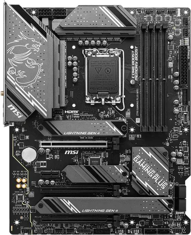 Msi z790 gaming plus Wi-Fi atx lga1700 intel z790 ddr5 motherboard Wi-Fi 6e, , medium-null