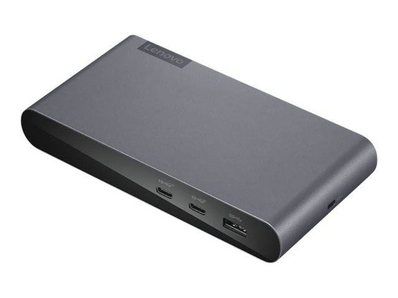 Lenovo 40b30090eu USB-c universal business dock dual display displayport 1.4 HDMI 2.0 4k 3x USB-a 2x USB-c 65w storm grey-null