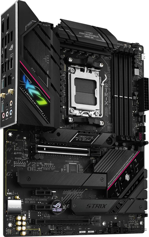 Asus rog strix b650e-f gaming Wi-Fi am5 atx gaming motherboard ddr5 pcie 5.0 Wi-Fi 6e, , medium-null