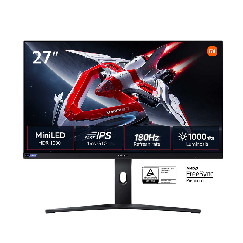 Xiaomi g pro 27i 27" οθόνη mini led 180hz freesync 2560x1440, , medium-null