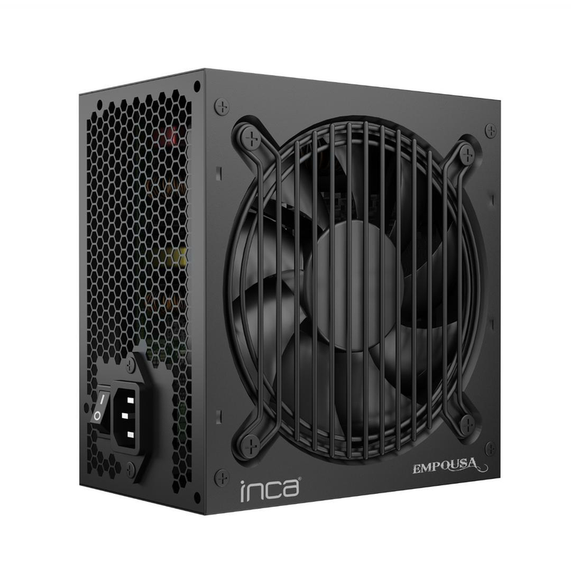 Inca empousa ips-850xn 850w atx power supply 80 plus gold fully modular 120mm fan black-null