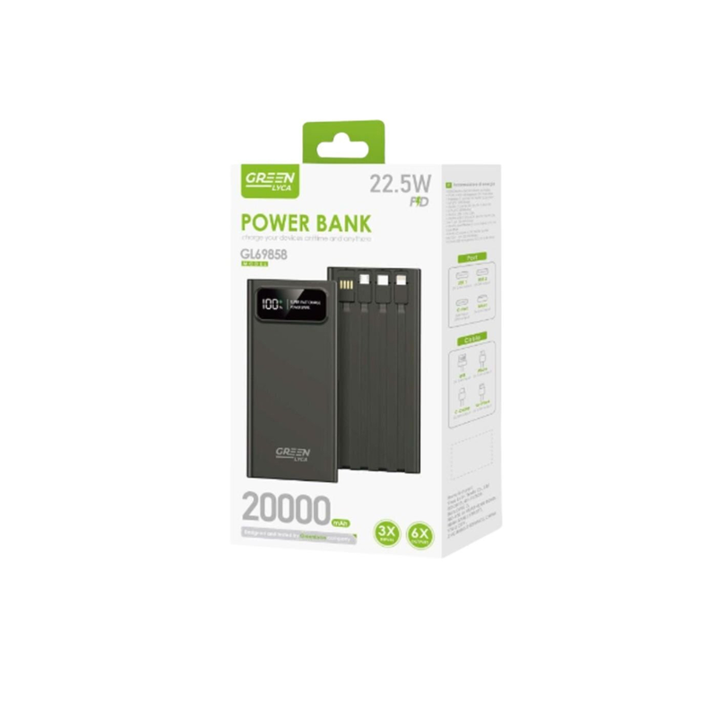Other brands power bank 20000mAh 22.5w &mu;&epsilon; 3 &theta;ύ&rho;&epsilon;&sigmaf;, , medium-null