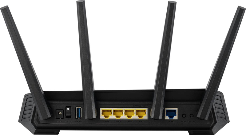 Asus rog strix gs-ax5400 dual-band ax5400 Wi-Fi 6 gaming router 4x gigabit lan gaming port USB 3.2 aimesh black-null