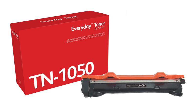 Everyday - black - compatible - box - toner cartridge (alternative for: brother tn1050) - green world alliance return programme, , medium-null