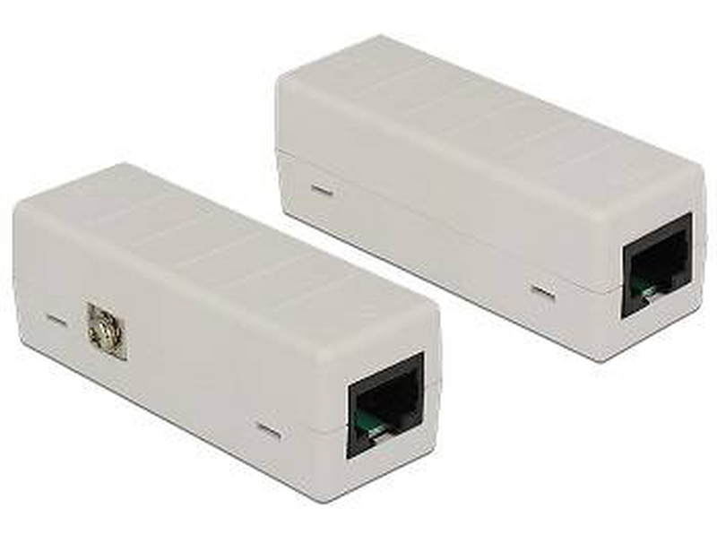 Delock network isolator 6 kv rj45 / surge isolator, , medium-null
