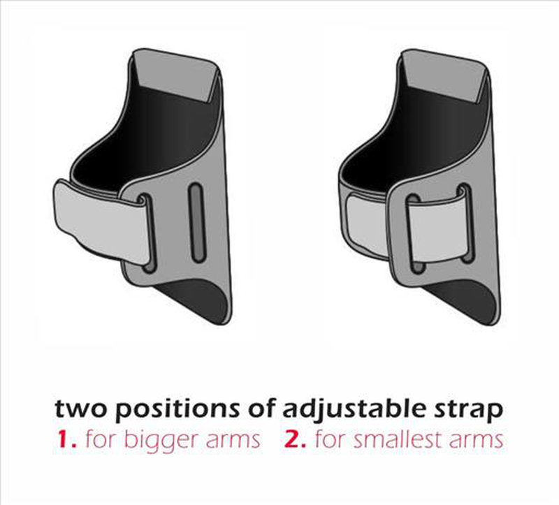 Swissten armband case size 7.0 black-null