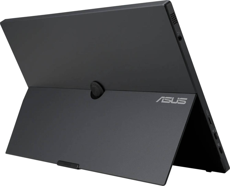 Asus zenscreen / led monitor / 16" (15.6" viewable) / portable / touchscreen / 1920 x 1080 full HD (1080p) @ 60 hz / ips / 250 cd/m&sup2; / 700:1 / 5 ms / mini HDMI, 2xUSB-c / speakers, , medium-null