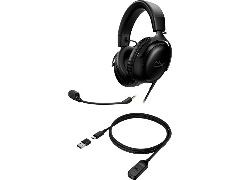Hyperx cloud III wired over ear gaming headset black - 727a8aa, , medium-null