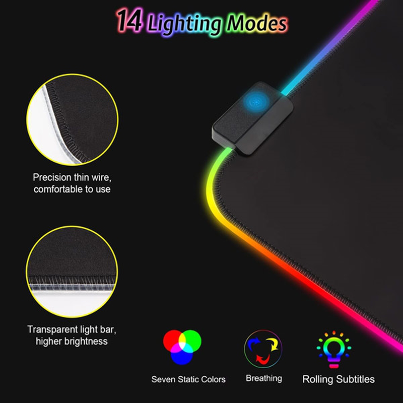 Product image: Glowing mousepad – rgb weibo, , medium-null