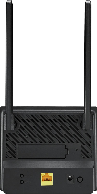 Asus 4g-n16 wireless-n300 lte modem router 4G cat4 300mbps Wi-Fi 4 single-band 2.4GHz sim slot 1x lan white-null