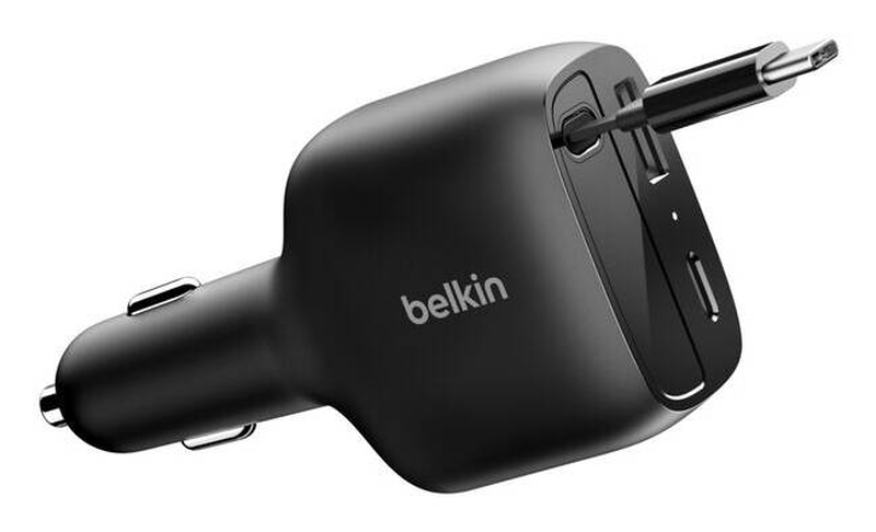 Belkin boostcharge / indoor / cigar lighter / universal / 1 / overheating / 0.75 m / black-null