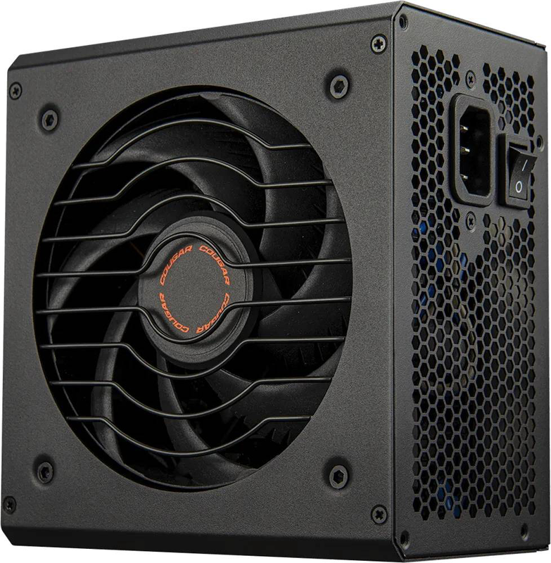 Cougar gst 850w power supply atx 3.1 80 plus gold non-modular 12v-2x6 pcie 5.1 hdb fan black-null
