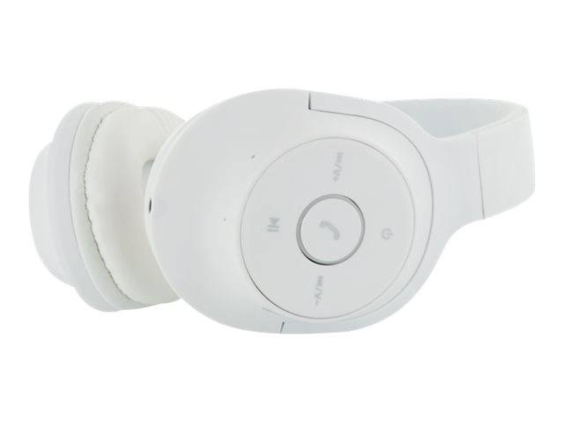 Schwaiger sound4you kh220bt wireless over-ear headphones white bluetooth 4.2 wired 3.5mm mic 8h battery-null