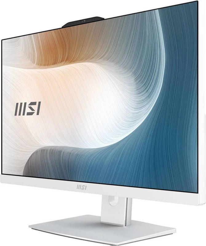 Msi modern am272p 1m-1236at 27" all-in-one pc, core i7 mobile, 16GB ram, 512GB SSD, white, windows 11 home | core i7 mobile-null
