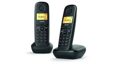 Gigaset wireless  phone a270 duo black l36852-h2812-d201, , medium