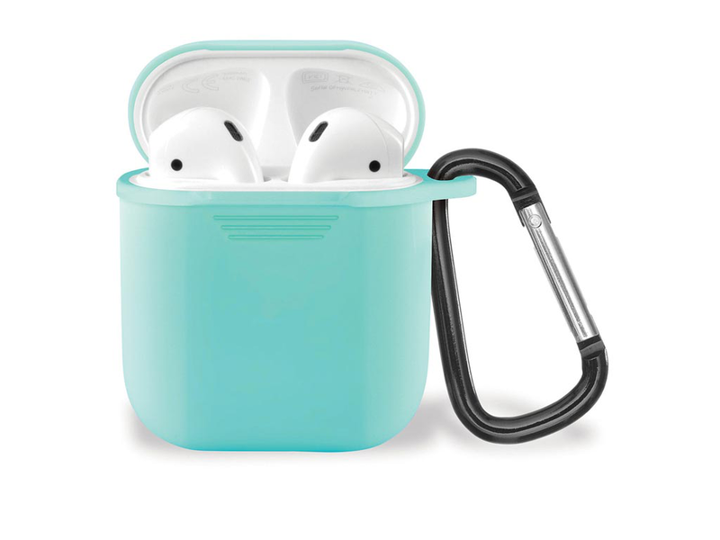 Product image: Σετ αξεσουάρ 4 τεμαχίων συμβατά με AirPods σε γαλάζιο χρώμα, wireless headphone kit, , medium-null