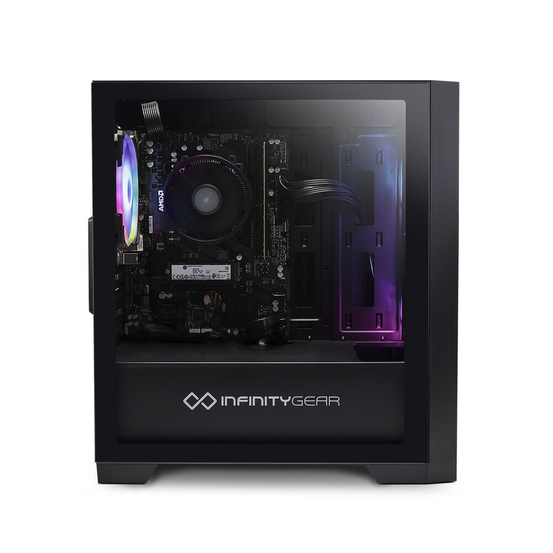 Infinity gear core r5 max rev.7 (ryzen 5 5500gt/16GB ddr4/1TB SSD/windows) desktop pc-null
