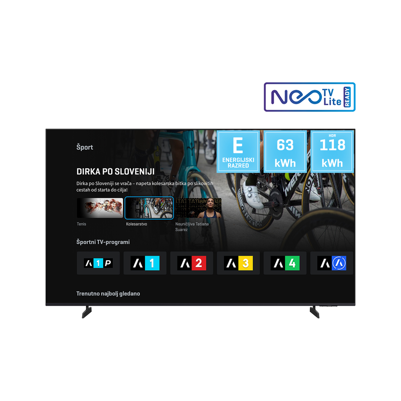 Samsung smart TV 55" 4k QLED m80h ue55m80hauxxh-null