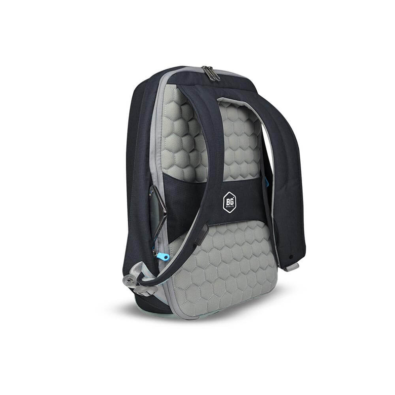 Bg berlin - metrobag, anti-theft laptop backpack, 17 inch, black-null