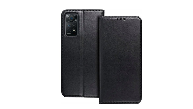 Smart magneto book case for xiaomi xiaomi Redmi 13c black, , medium-null
