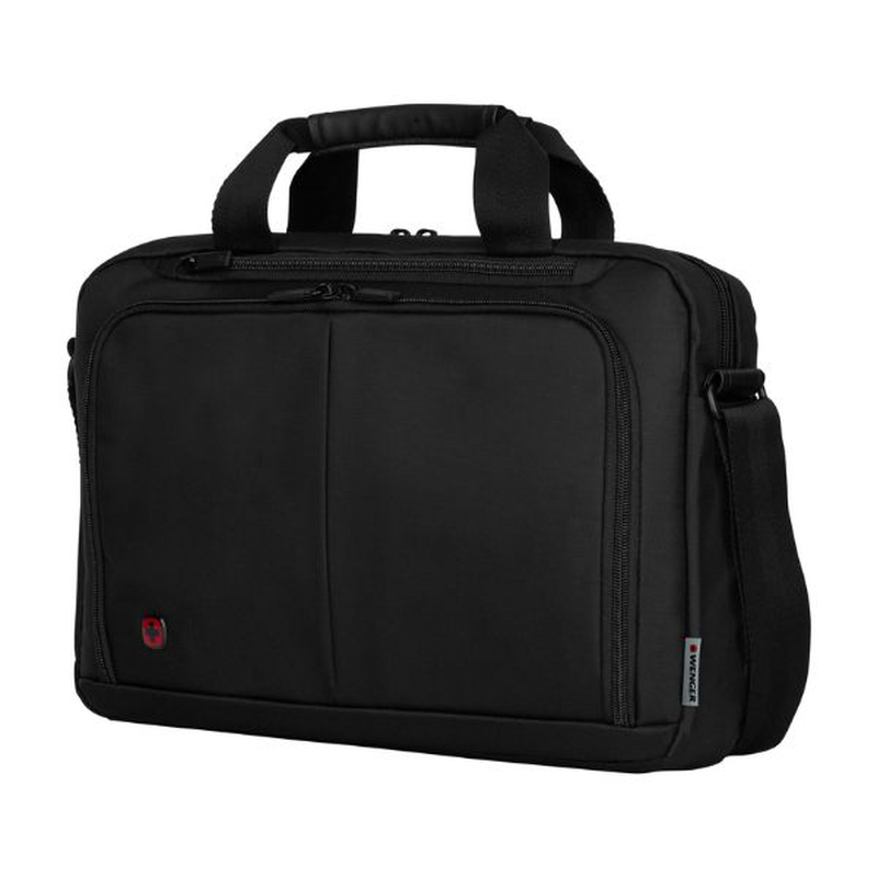 Product image: Wenger, source 14 laptop briefcase, black (r), , medium-null