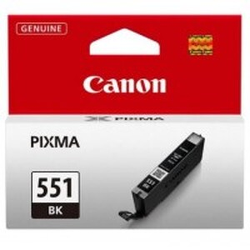 Canon ink cartridge cli-551 black pigment for ip7250, mg6350, , medium-null